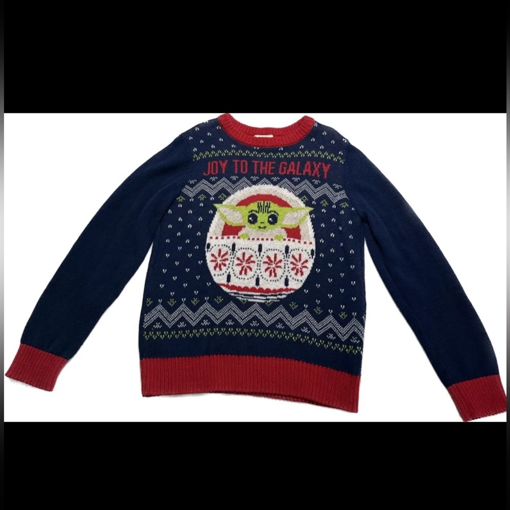 Star Wars Baby Yoda Ugly Christmas Sweater